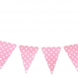 Polka Dot Garland Pink